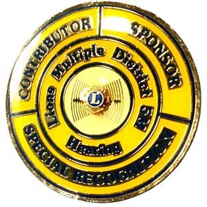 Vintage Lions Club International, Special Recognition Lapel Pin, District 5M